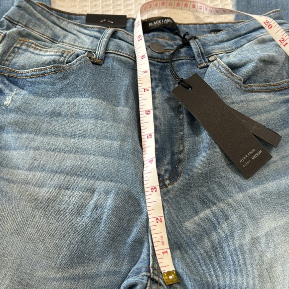 Black Label NWT High Waisted Ankle Flare Jeans - Picture 10 of 12